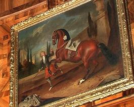 Obraz koně v Hamiltonově kabinetu