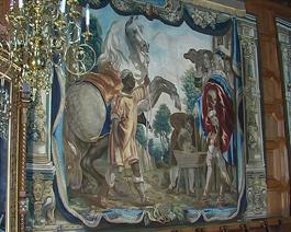 Velká jídelna - jedna z tapisérií (Brusel, kolem 1642)